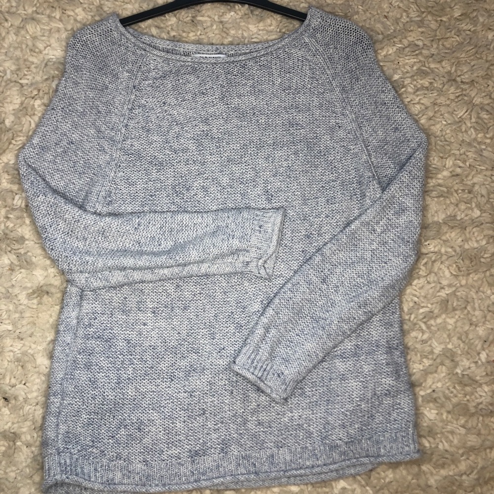 Old Navy Knit Sweater Blue / Grey